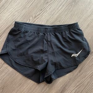 Saucony Elite Black Race Shorts